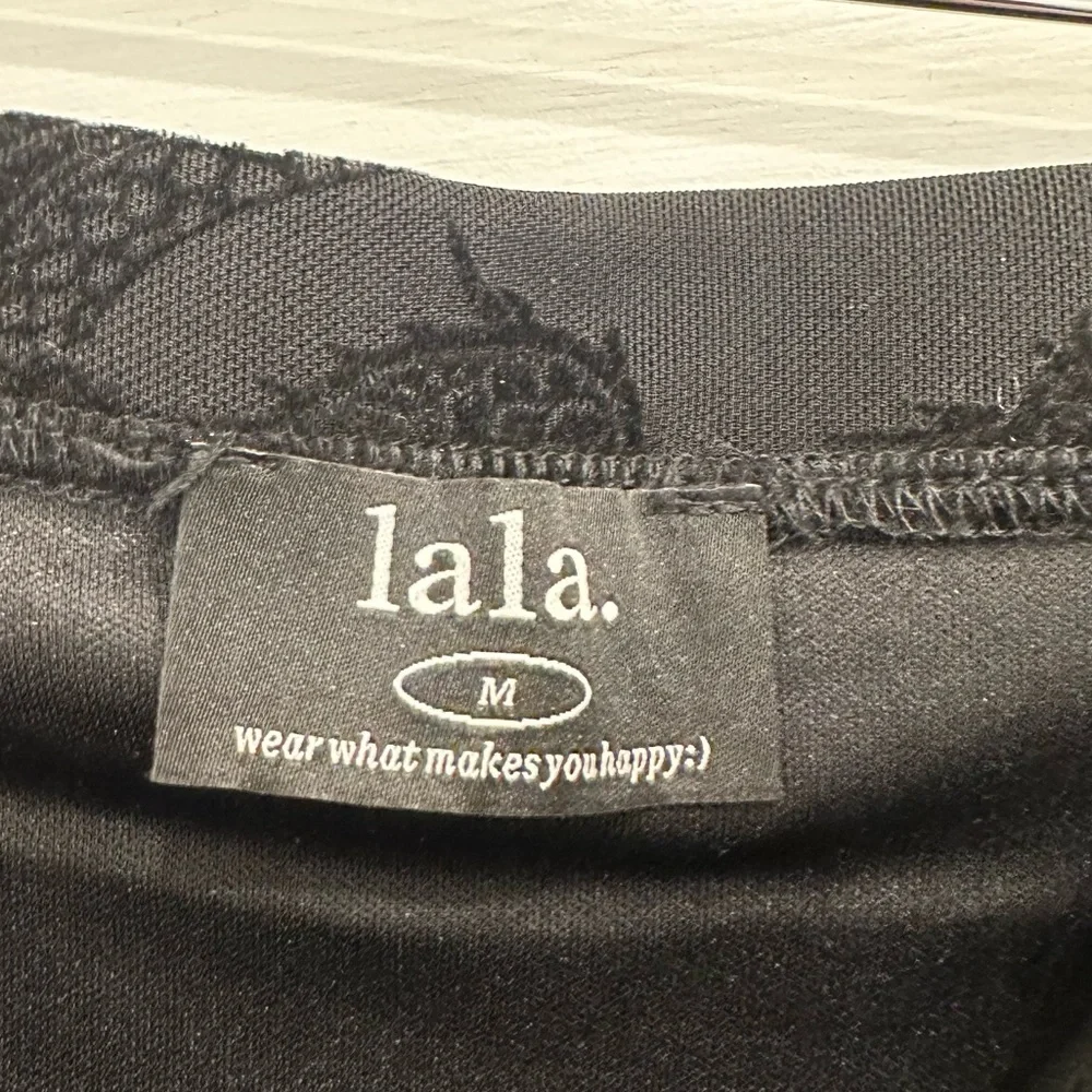 Dressed in LALA Enchantress Mesh Burnout Dragon Skirt - Black - Medium - Picture 6 of 6